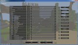 the options menu with a lot of developer settings