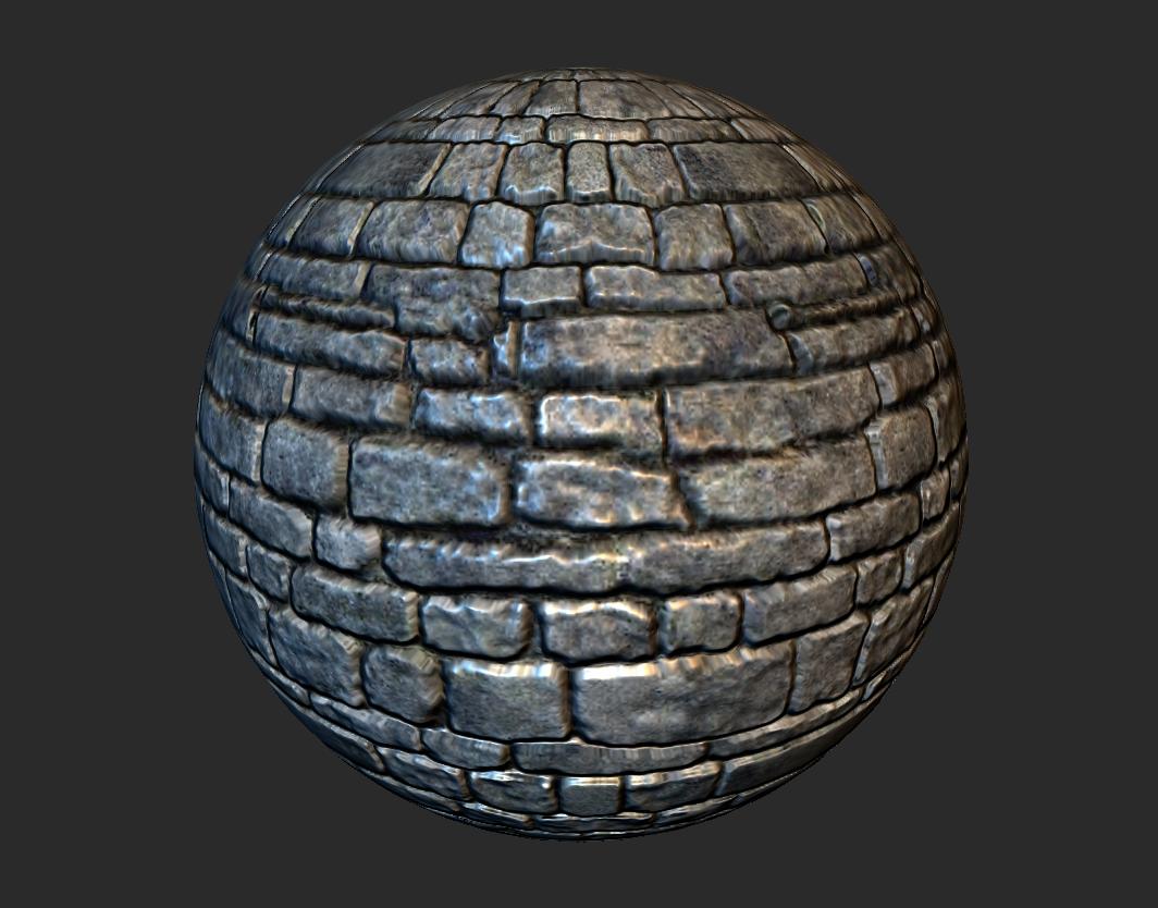 normalmapped sphere